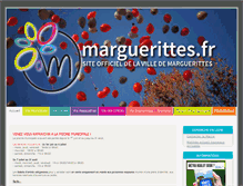 Tablet Screenshot of marguerittes.fr